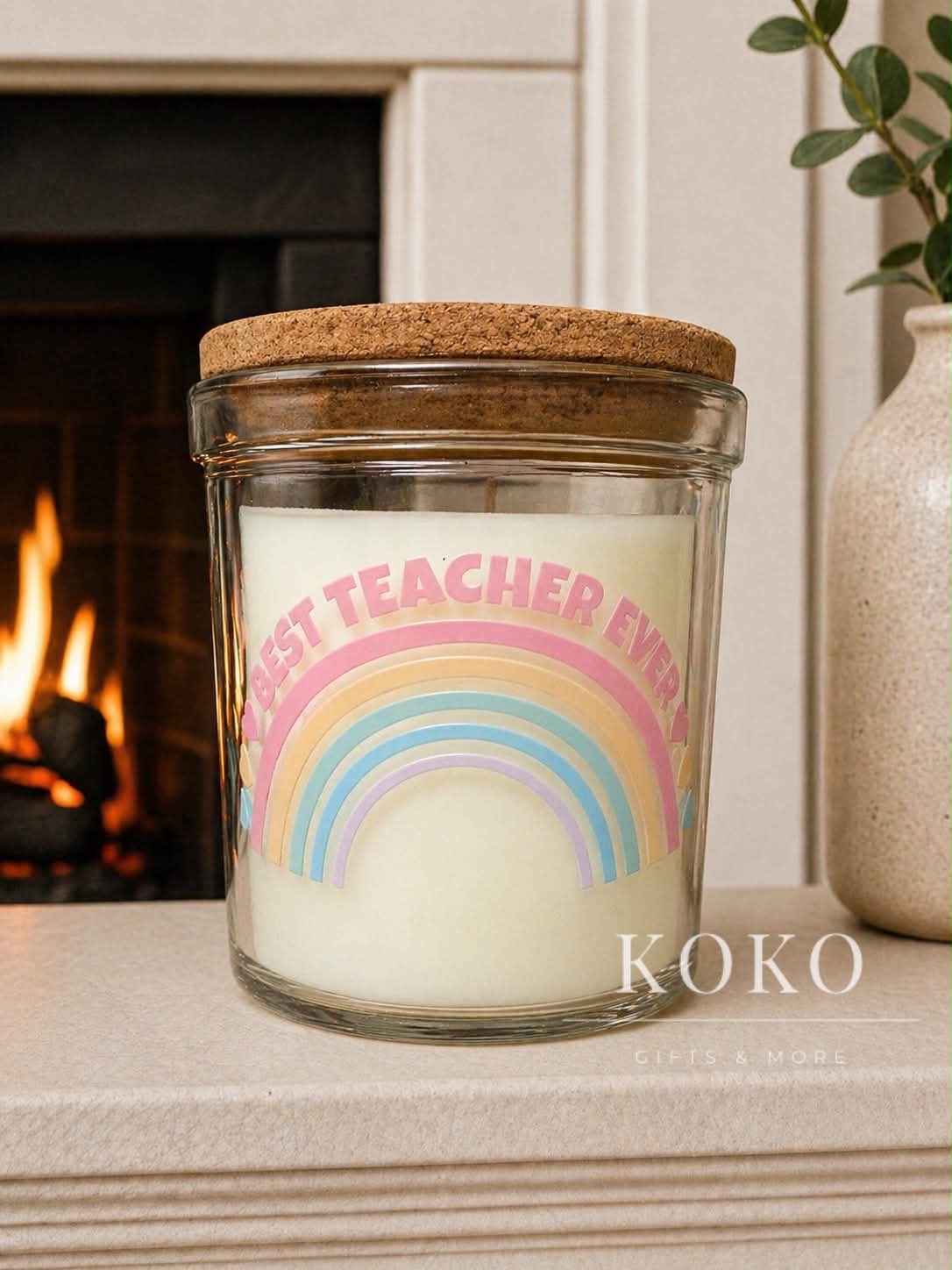 Best Teacher Ever Candle
