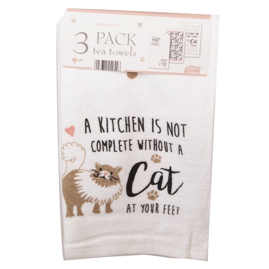 Tea Towels 3 Pack