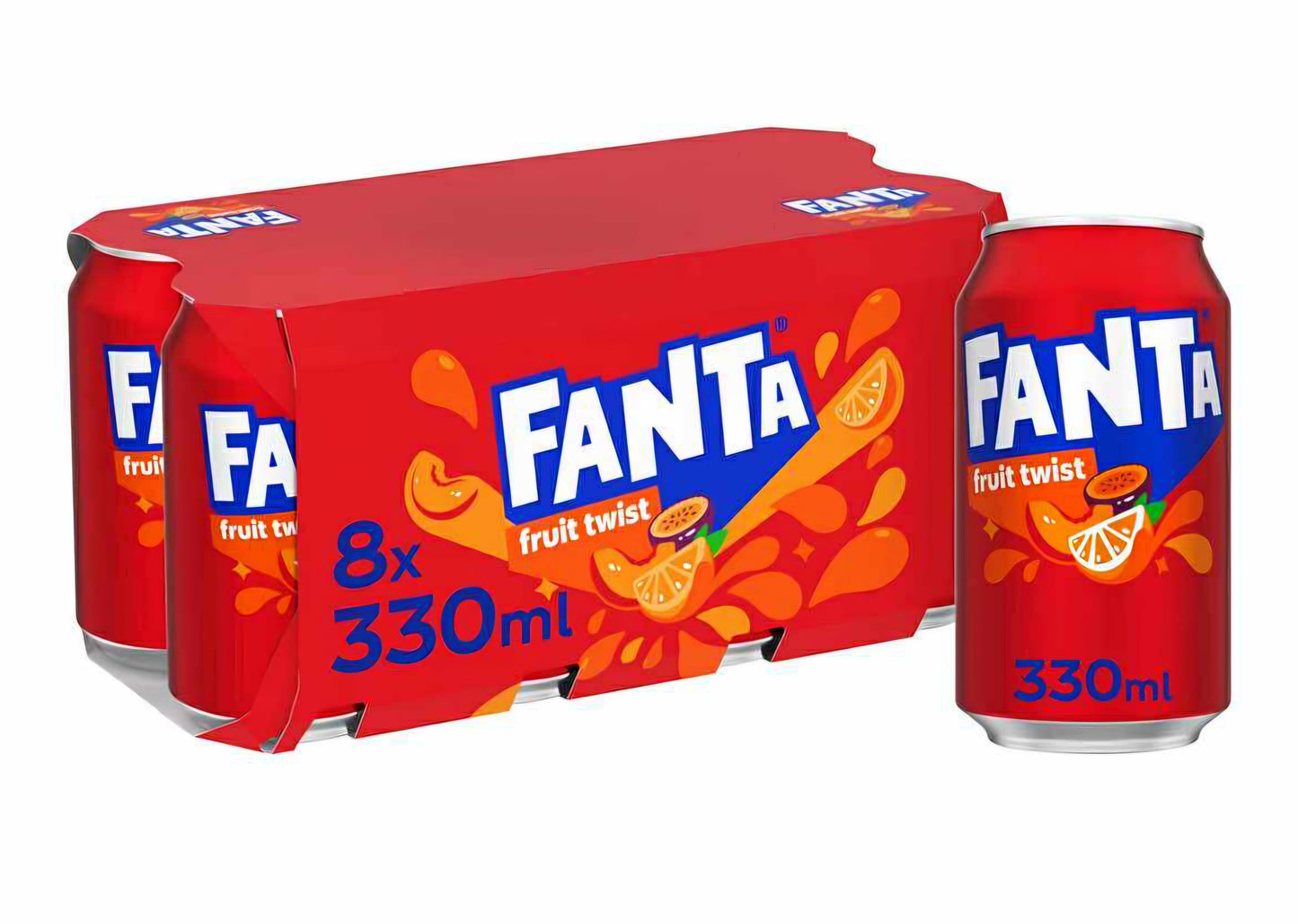 Fanta fruit twist 8 x 330ml