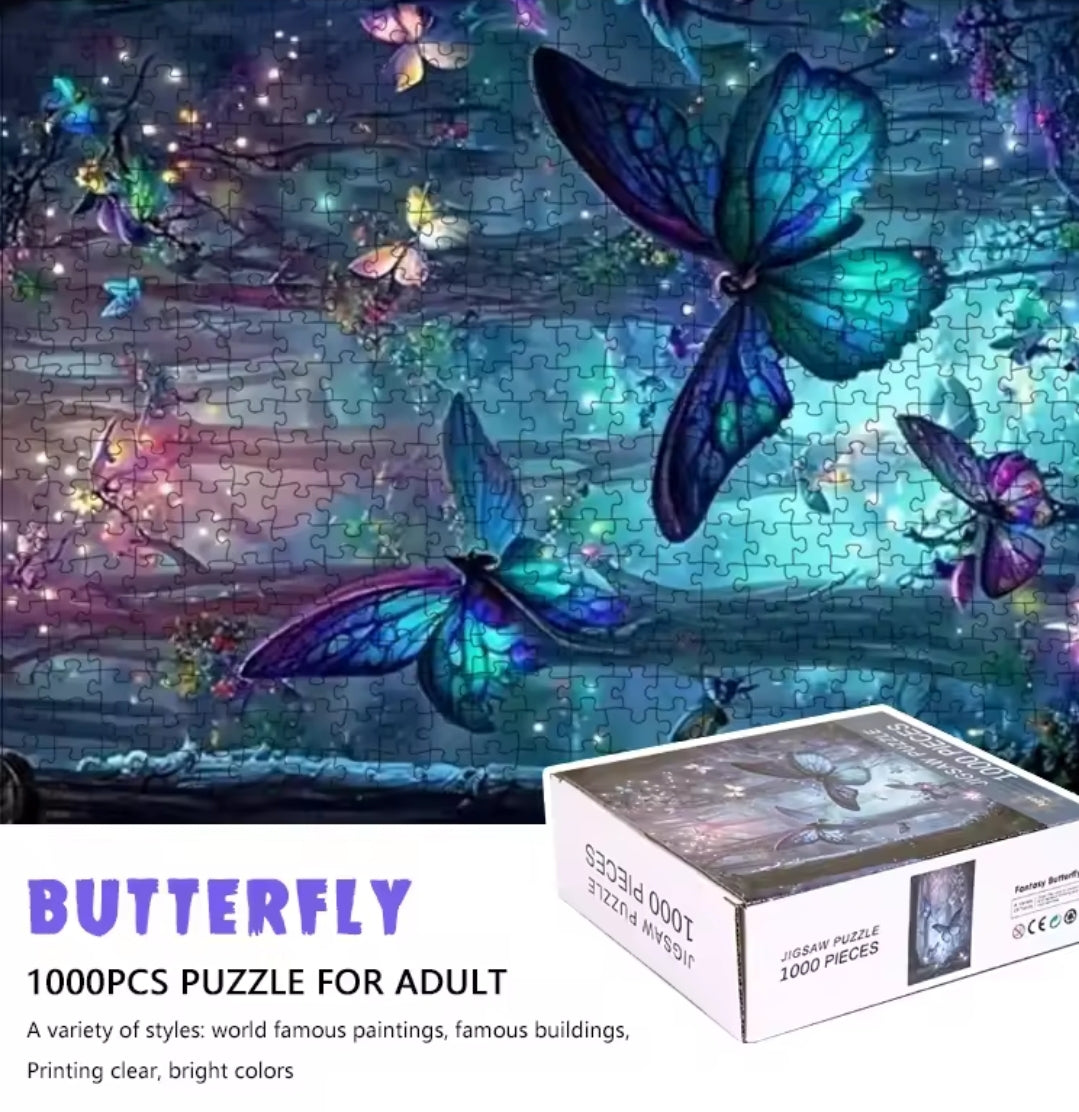 1000pc Butterfly Puzzle