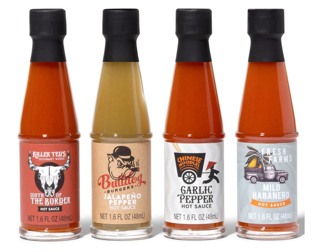 Hot Sauce Gift Set x4