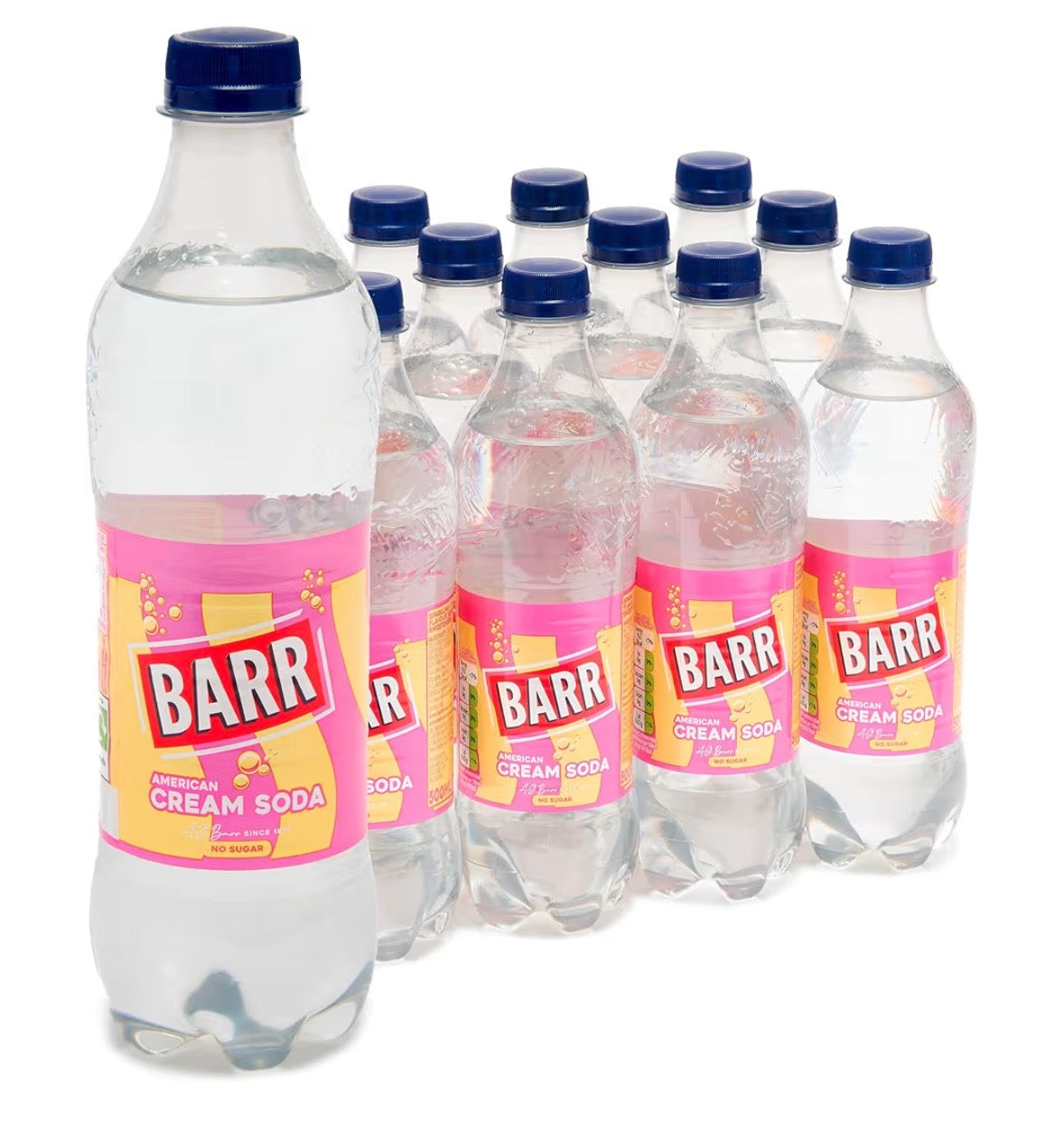 BARR Fizzy Pop, 12 x 500ml Bottles