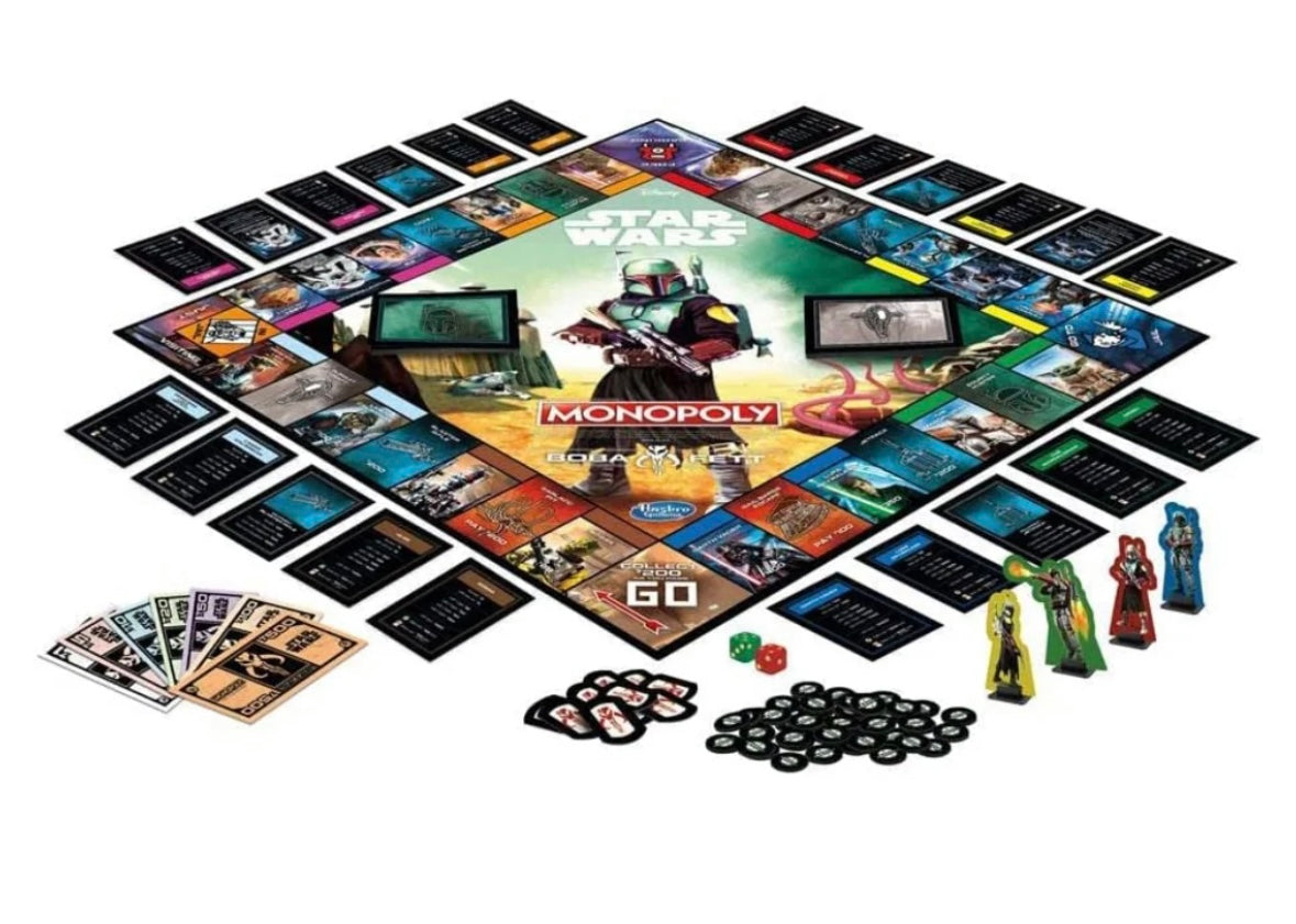 Monopoly Boba Fett Edition Board Game