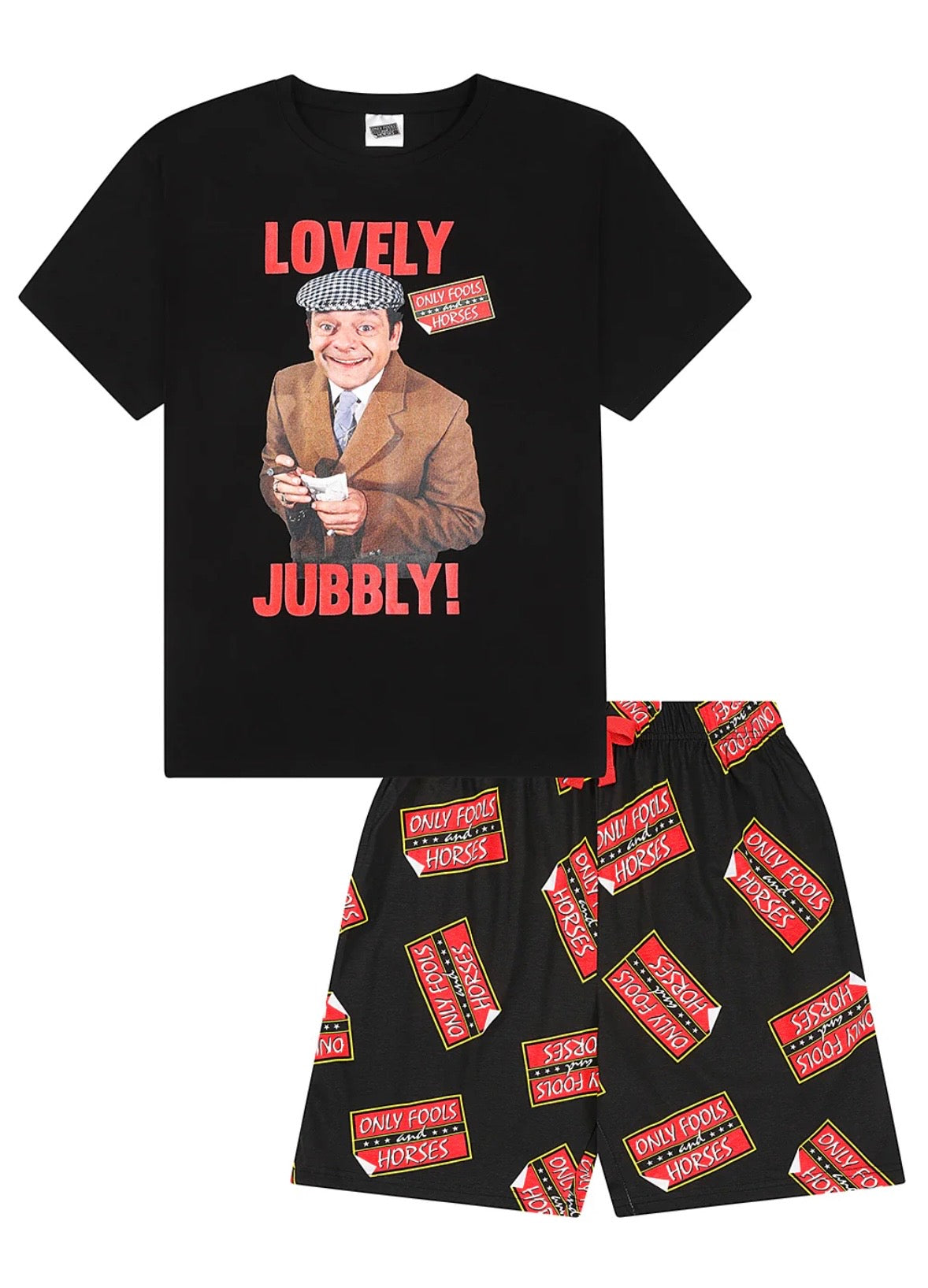 Mens Del Boy, Short Pyjamas Set