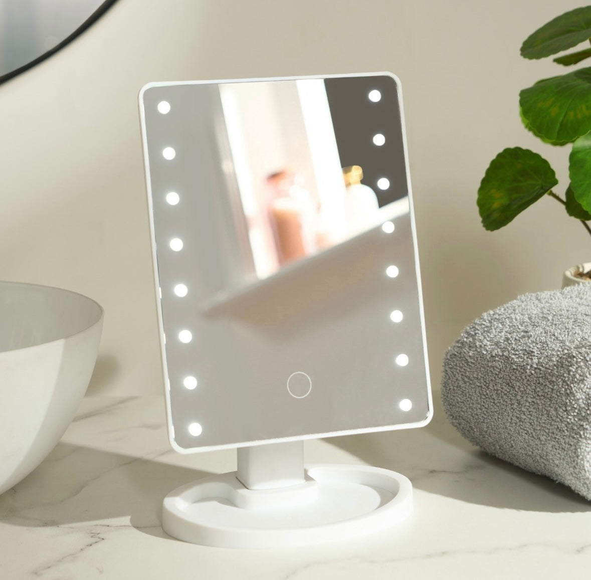 LED Vanity Mirror - White