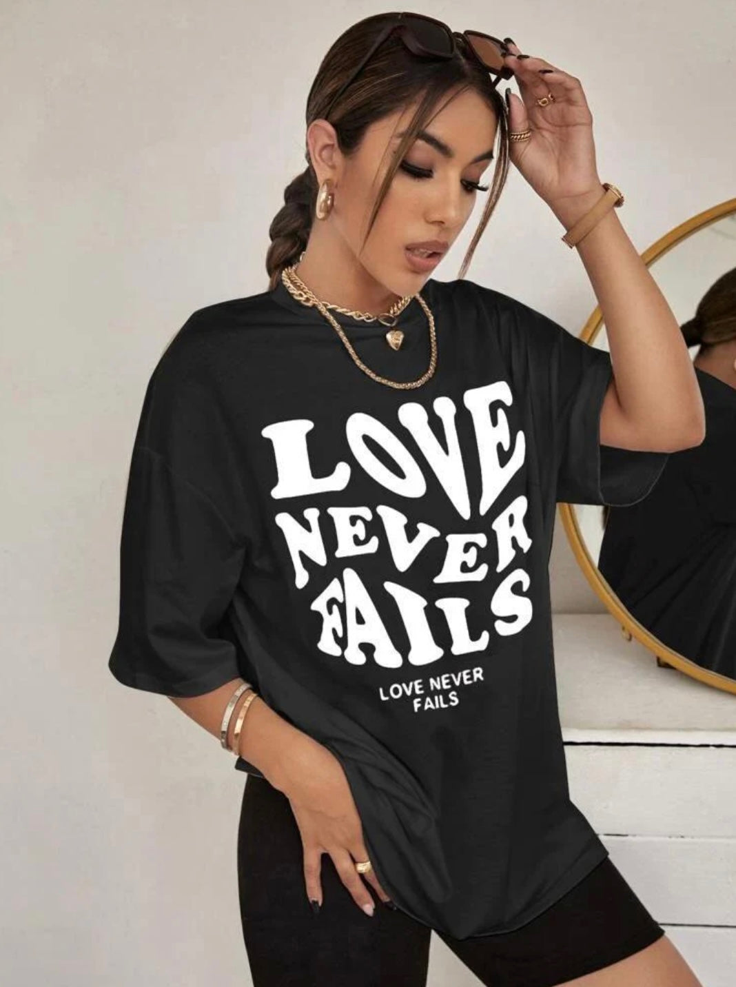 Love Never Fails T-shirt