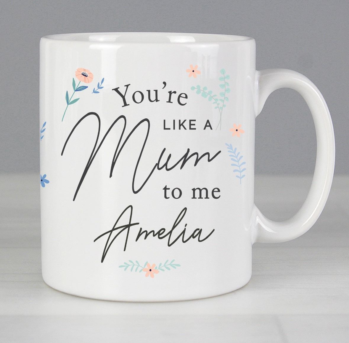 Personalised You're Like A Mum To Me Mug