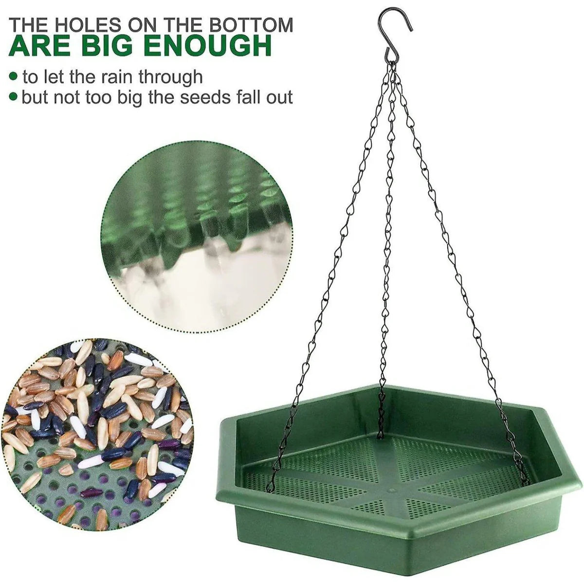2 in 1 Bird Feeder & Bath