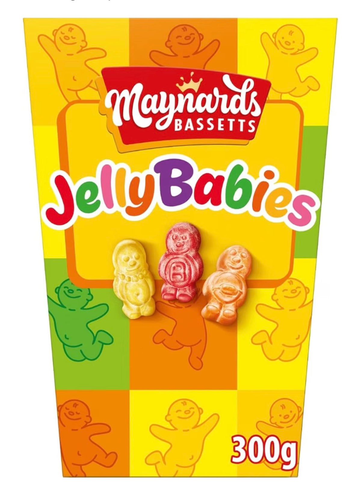 Maynards Bassetts Jelly Babies Sweets Carton