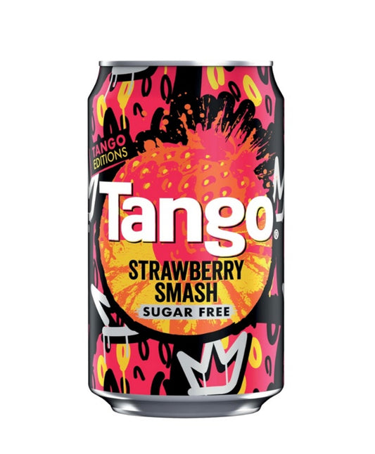 Tango Strawberry Smash Sugar Free Cans