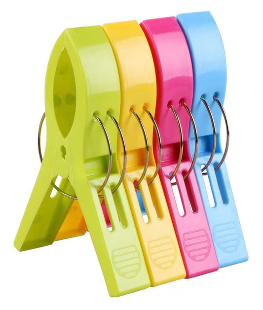4 pcs Beach Towel Clips