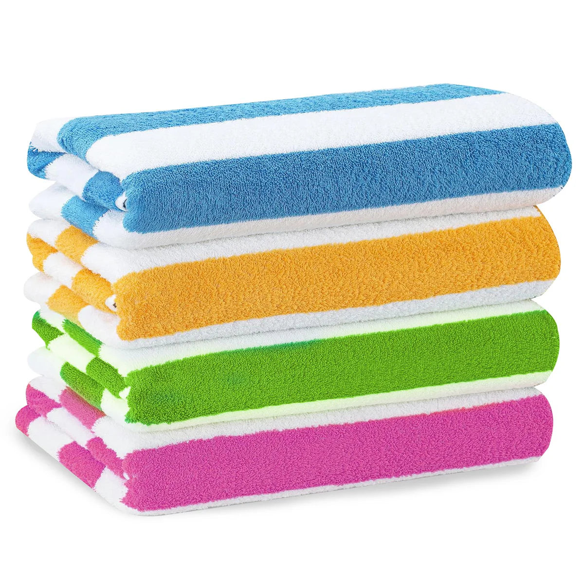 Striped Microfibre Beach Towels