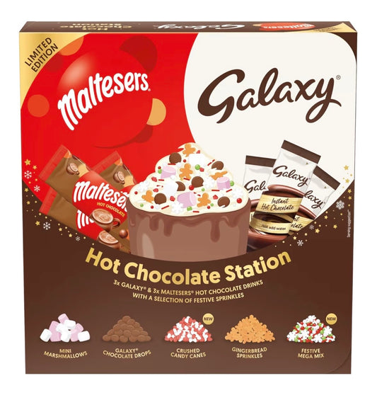 Maltesers & Galaxy Hot Chocolate Station