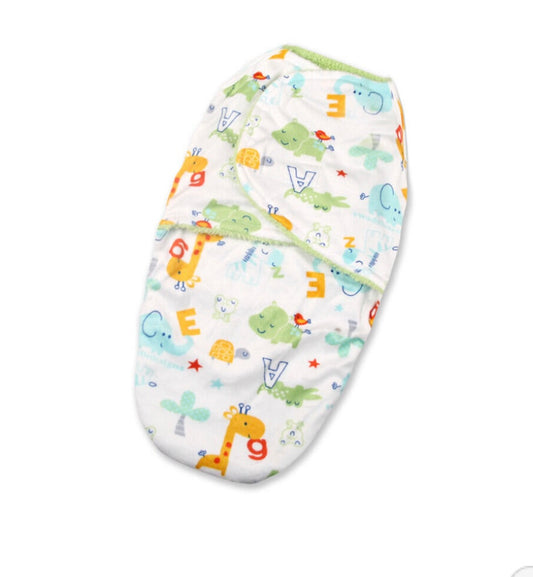 Newborn Baby Toddler Swaddle Wrap - Animals