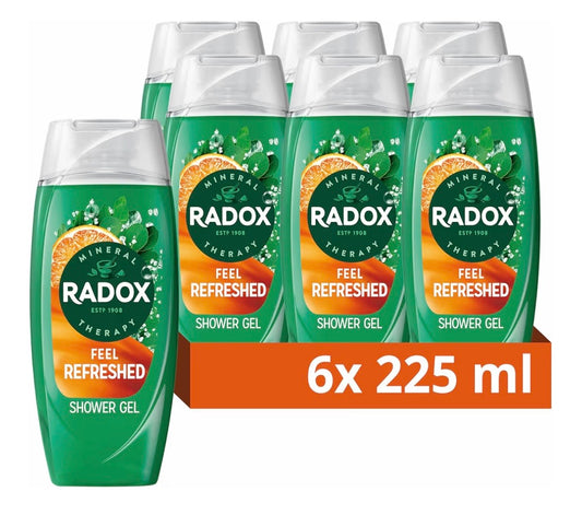 Body Wash Shower - Feel Refreshed, Pack of 6