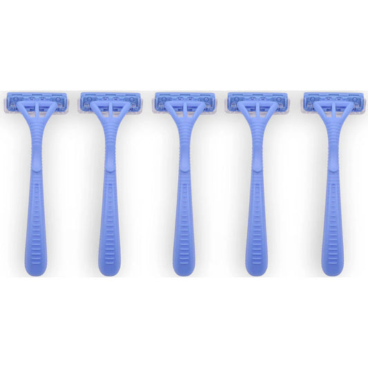 Blue Disposable Razors 5 Pack