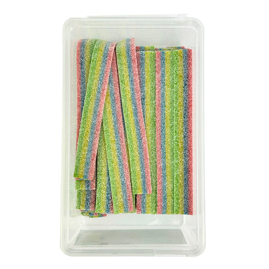 Candycrave Sour Rainbow Belts Tub 100 Count
