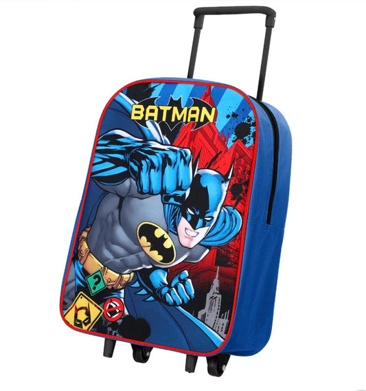 Bat Standard Trolley Backpack Cabin Luggage Foldable Wheels
