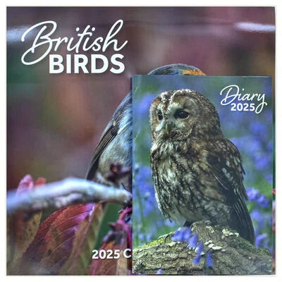 British Birds Calender And Diary