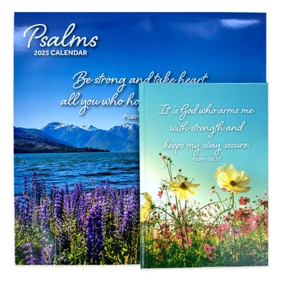 Psalms 2025 Calendar & Diary Set