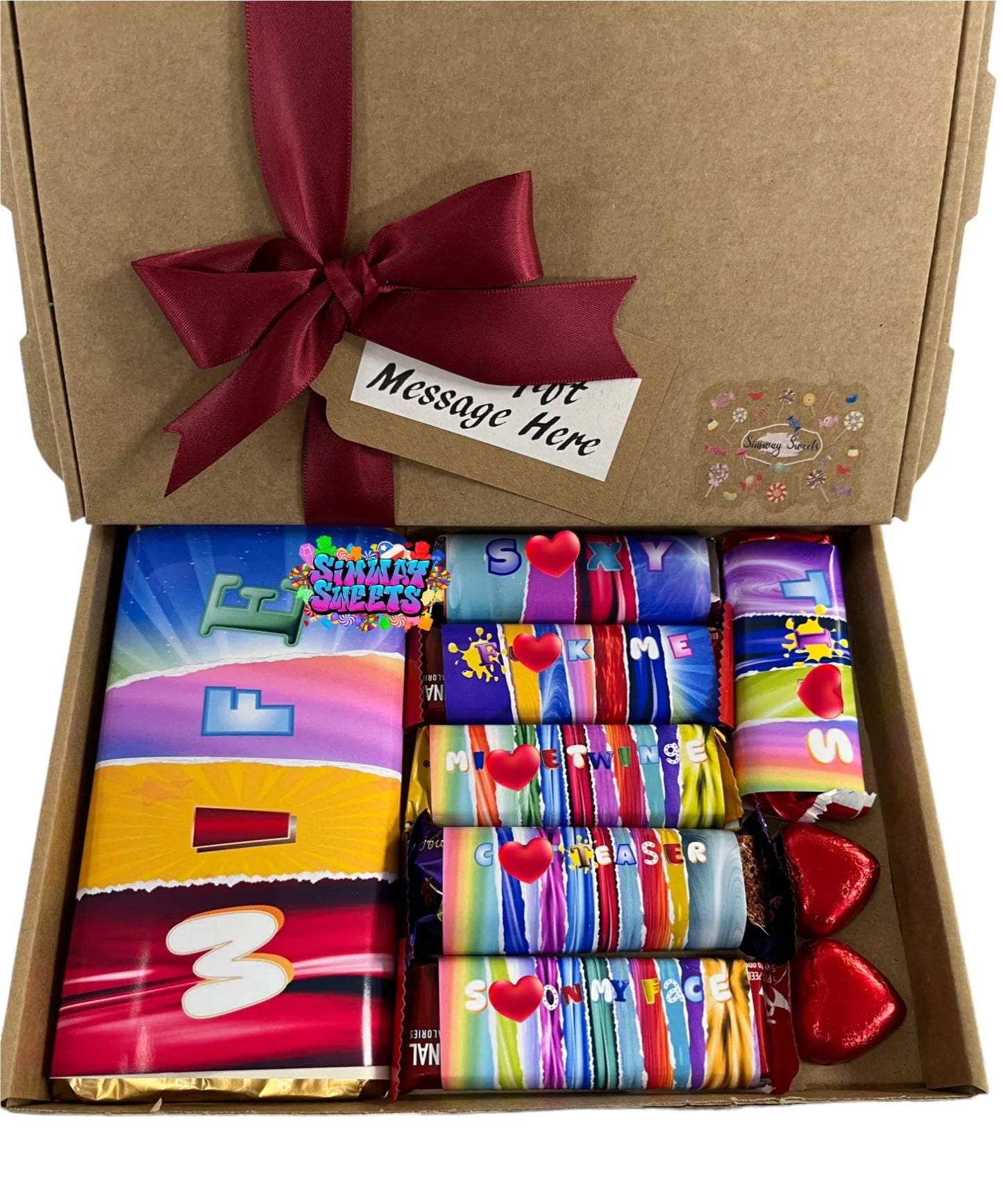 Rude Chocolate Box for her