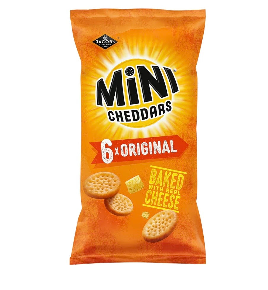 Mini Cheddars Original Multipack Crisps