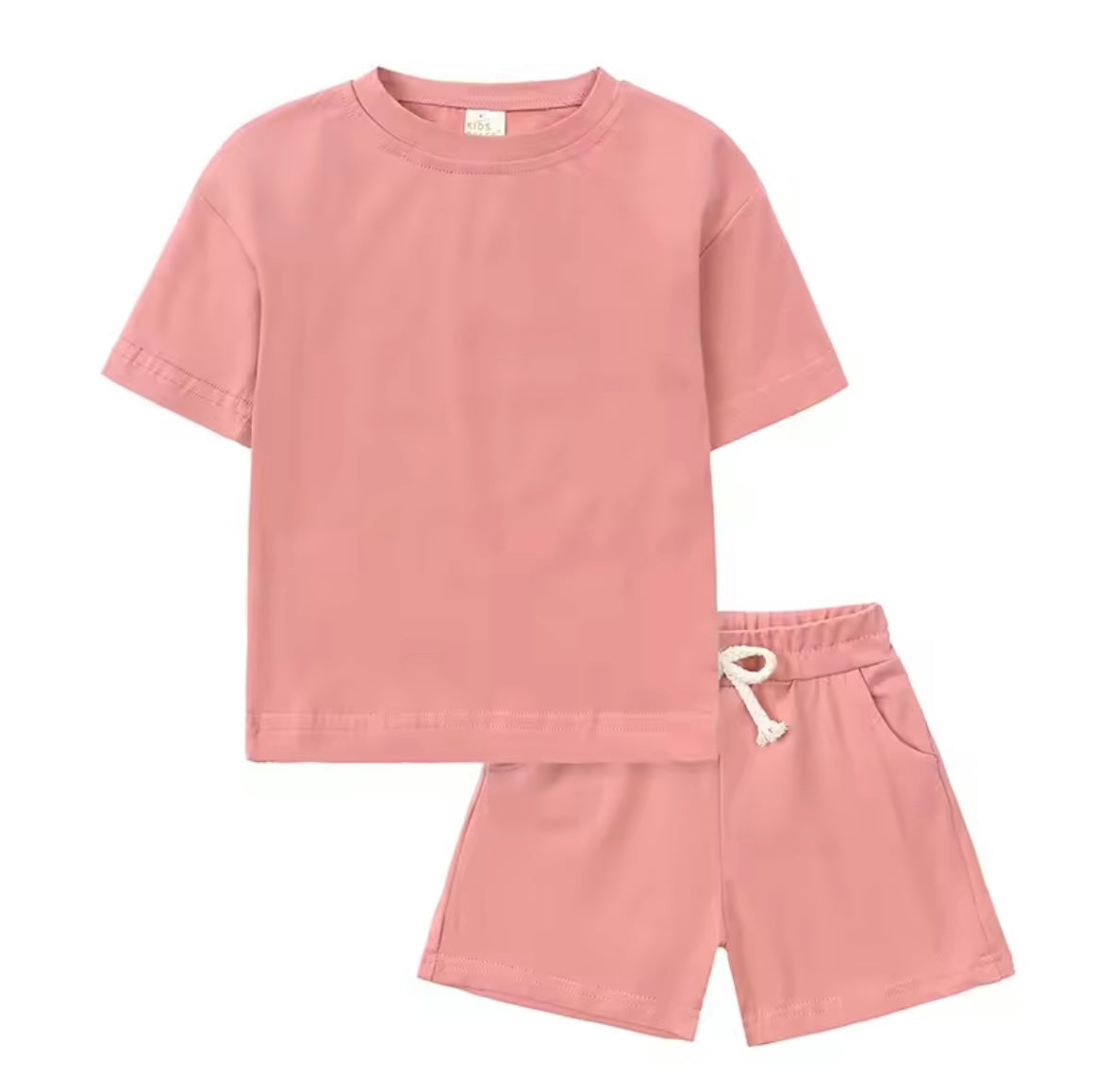 Short Sleeve T-Shirt + Shorts Children Outfits