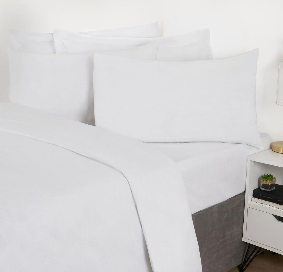 2 Pack Plain Pillowcases