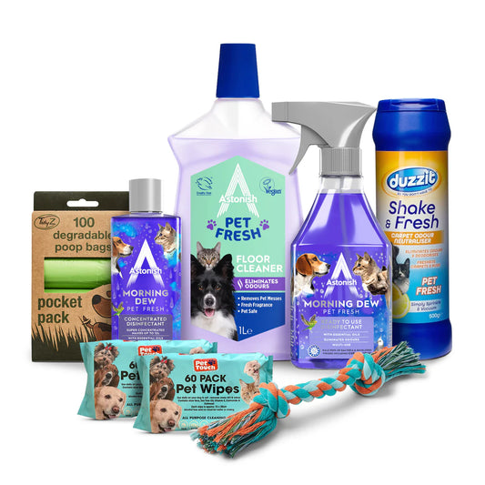8 Piece Dog Cleaning Bundle