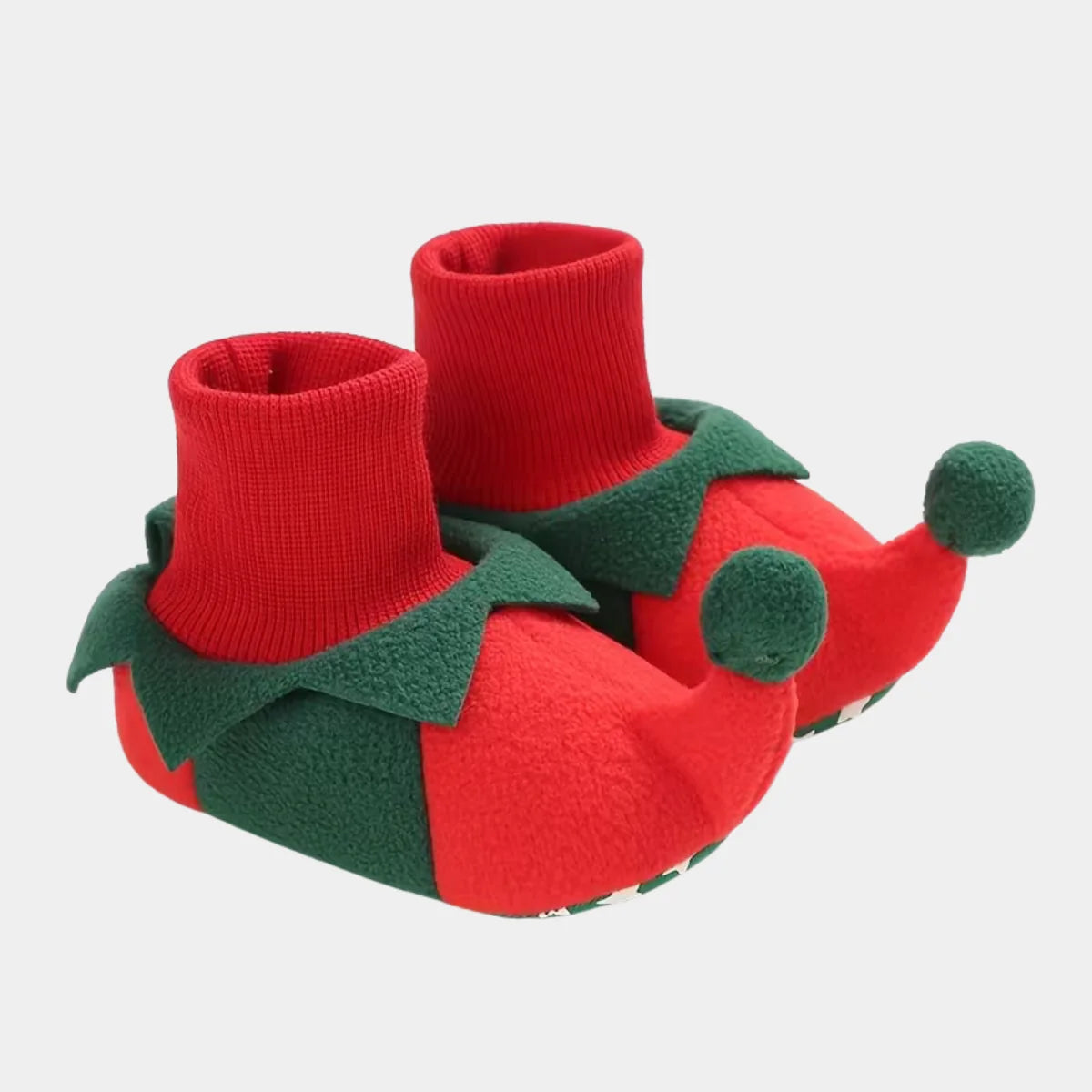 Baby Xmas Elf Slipper