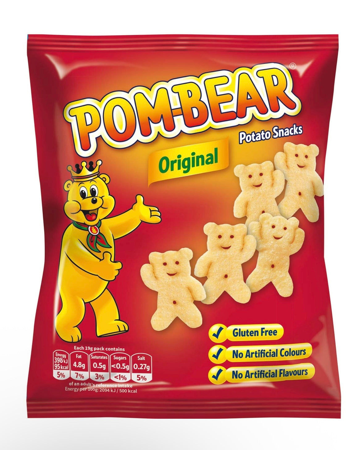 Pom Bears Snack Crisps - Original