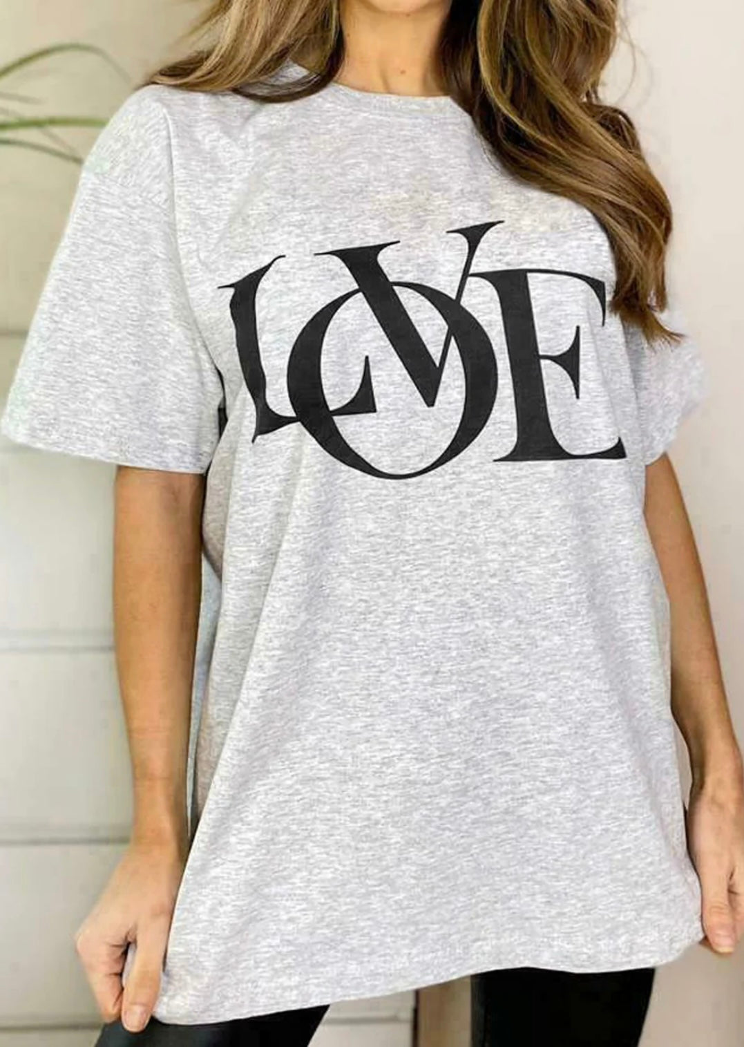Love Print T-shirt