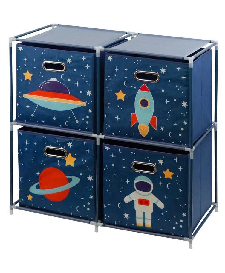 Rocket Design Storage Cubes