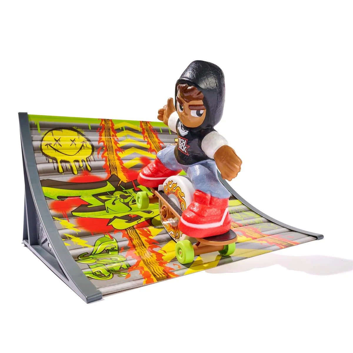 Tech Deck Shred N' Blast Sk8board Motorised Skateboard & Ramp Set