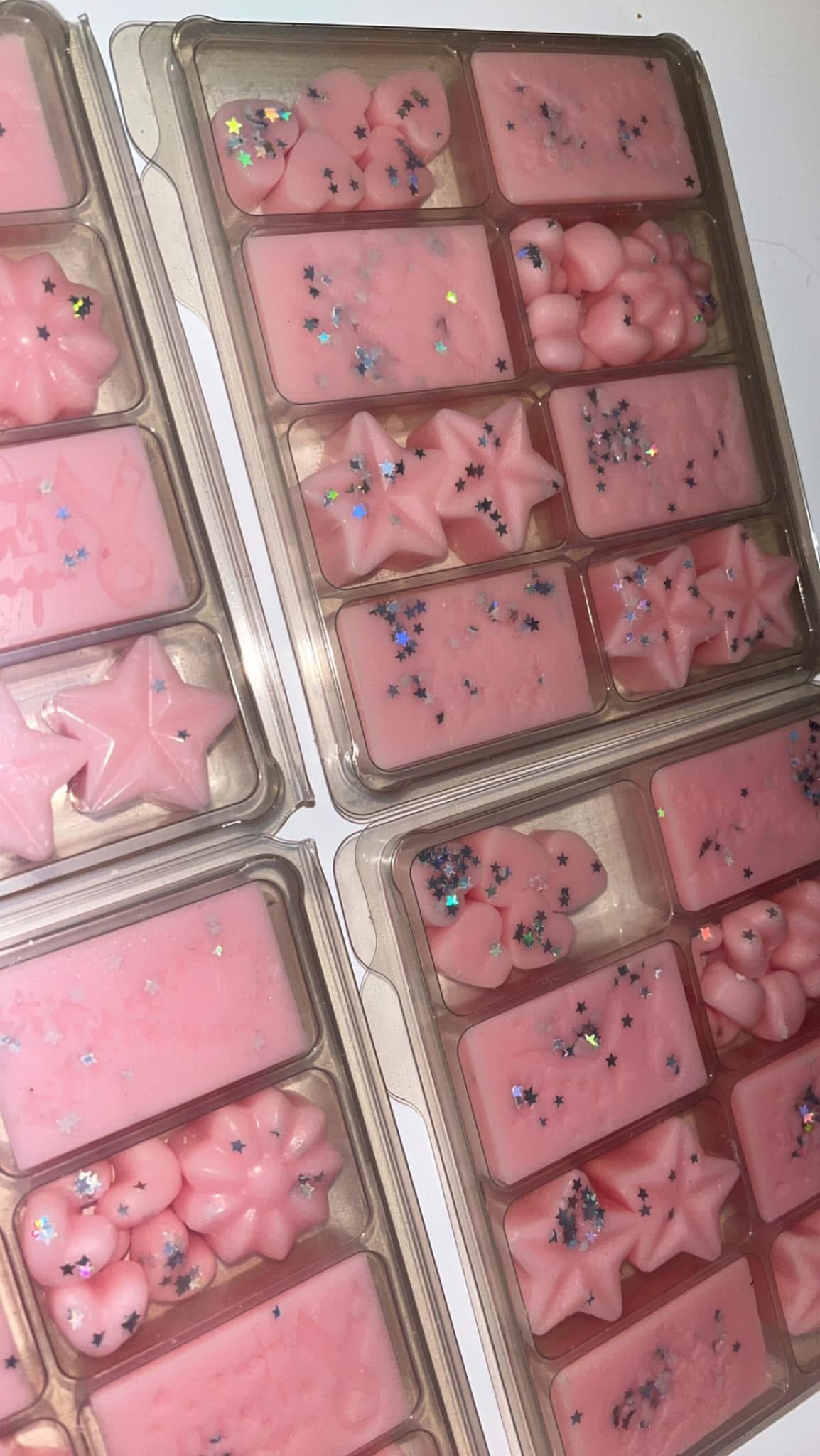 Pink Tulips & White Jasmine Wax Boxes