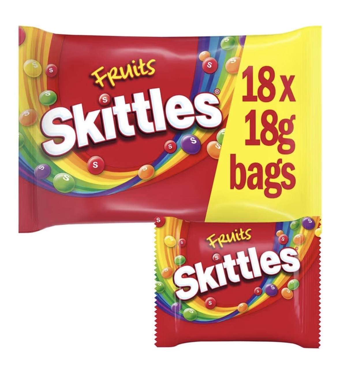Skittles Fruit Chewy Sweets Funsize