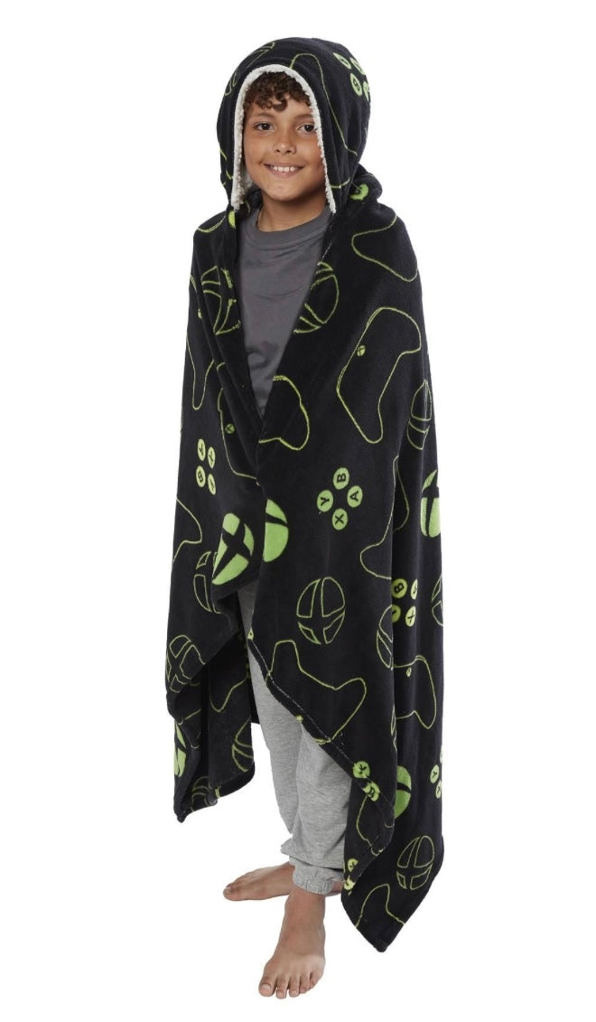 Coral Hooded Blanket