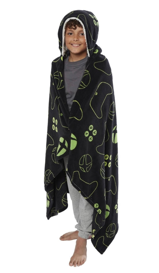 Coral Hooded Blanket