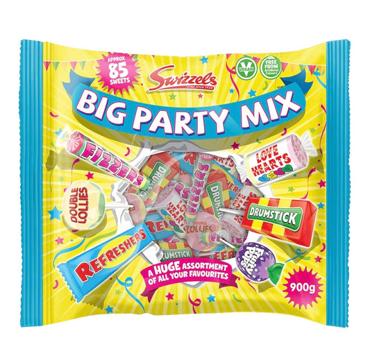 Swizzels Big Party Sweets Mix Bag 900g