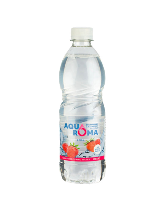 Strawberry & Raspberry Flavoured Water Bottles