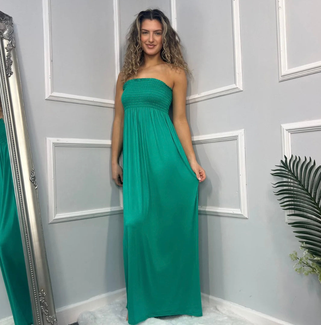 Strapless Maxi Dress