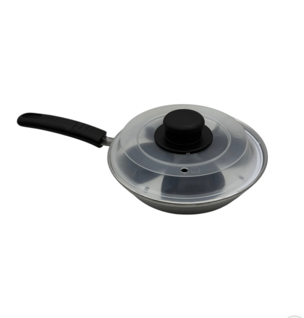 4 Cup Egg Poacher Non-Stick Cooking Saucepan with Lid