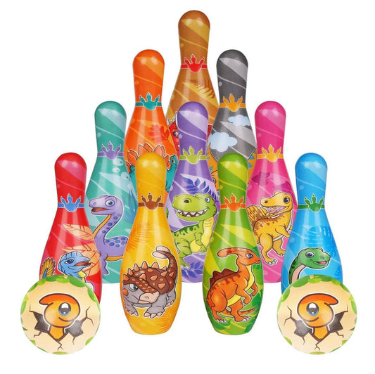 Dinosaur Soft Bowling Set