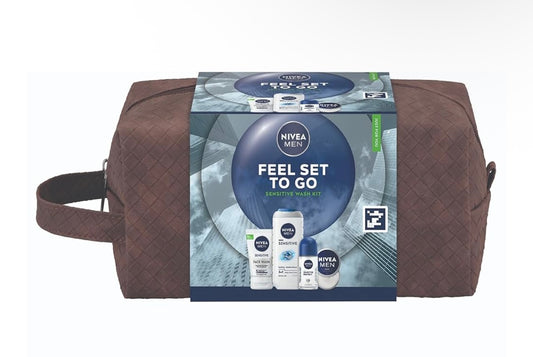 NIVEA MEN Feel Set To Go Gift Set (5 Products)