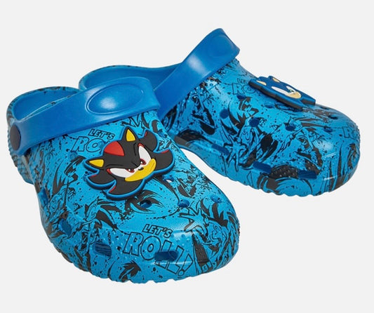 Boys Clogs Blue/Multi