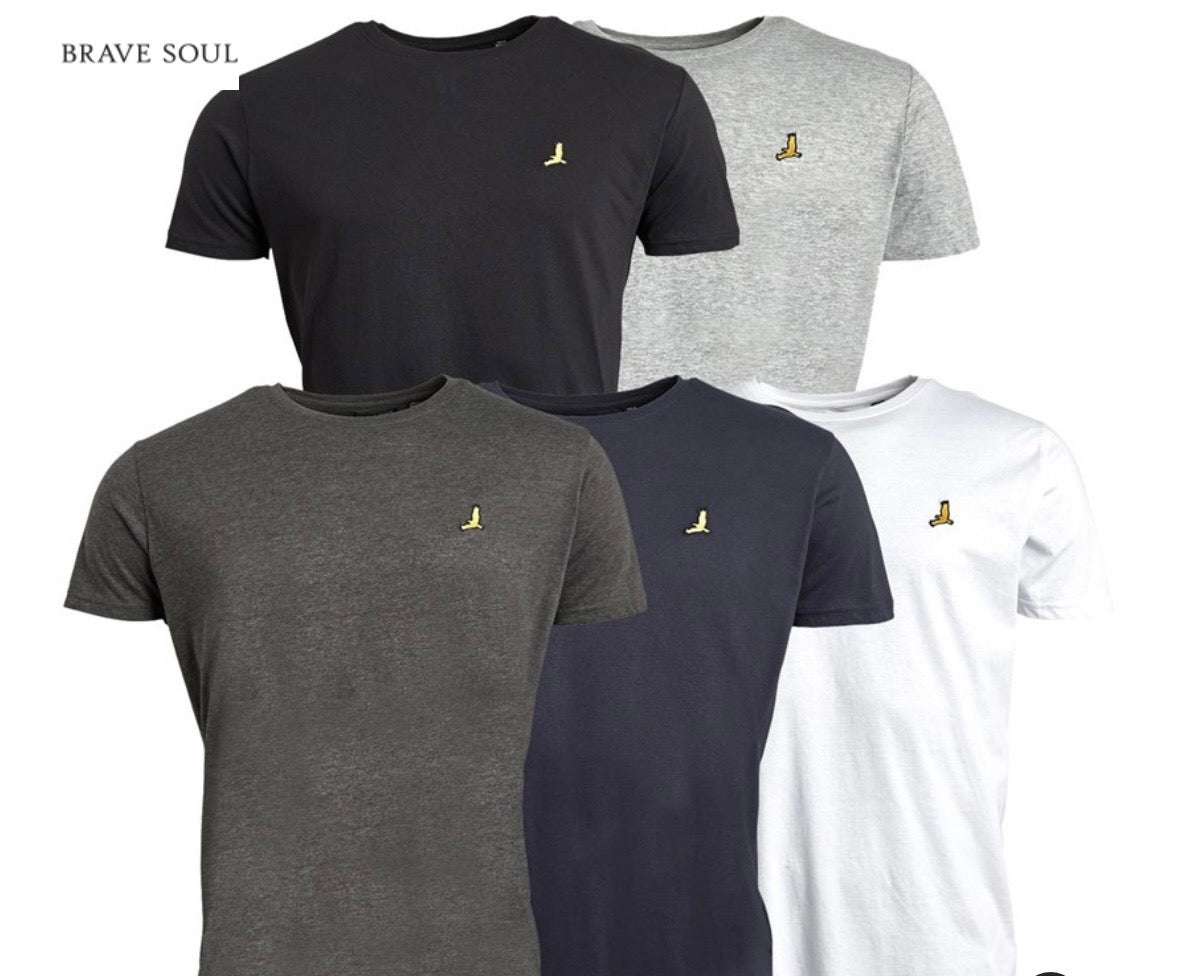 Mens Five Pack T-Shirts