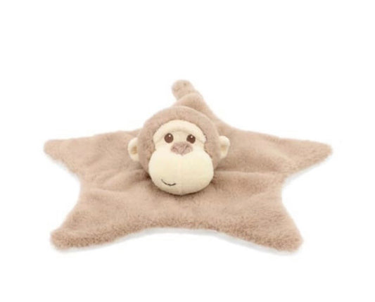 32cm Keeleco Baby Marcel Monkey Blanket