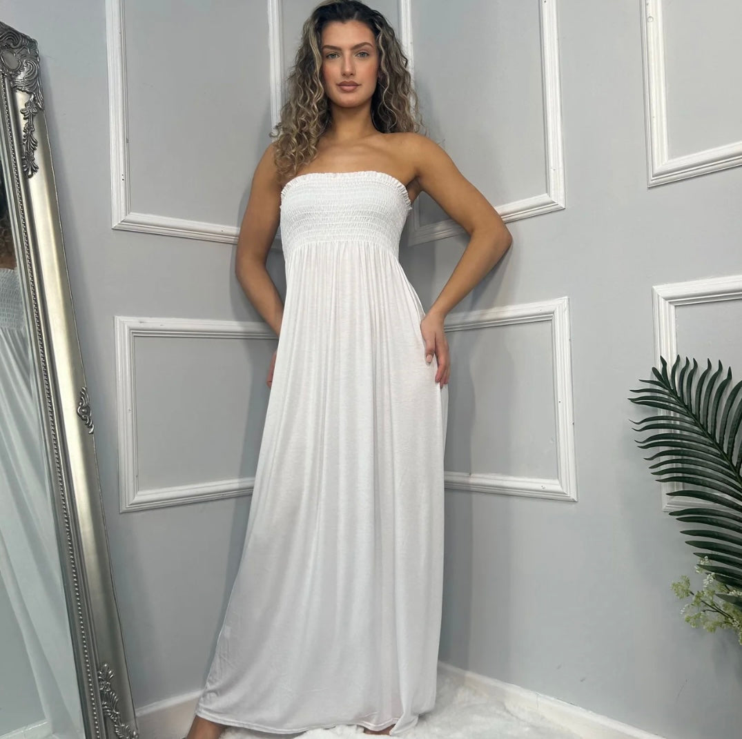 Strapless Maxi Dress