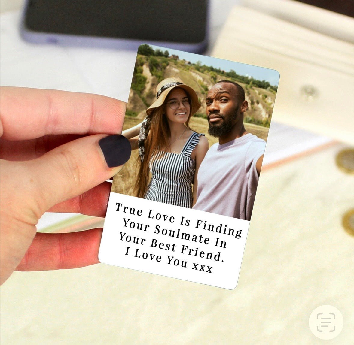 Personalised Photo Upload Wallet Card