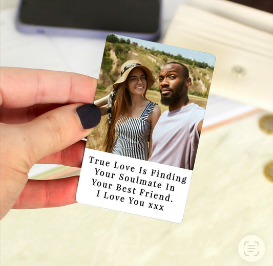 Personalised Photo Upload Wallet Card